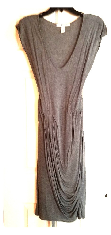 Stretch knit drape style dress